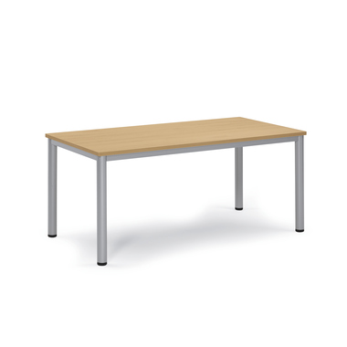 Besprechungstisch 160x80x72cm Gestell si Platte buche