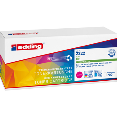 edding Toner 18-2222 wie HP W2073A magenta