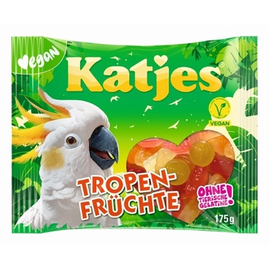 Katjes Fruchtgummi Tropen-Früchte 12941 175g