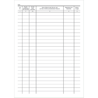 SoldanPlus Urkundenrolle 157459 Buchform 300S