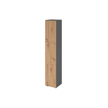 Hammerbacher Schliessfachschrank 6OH 3xDS gp/ei