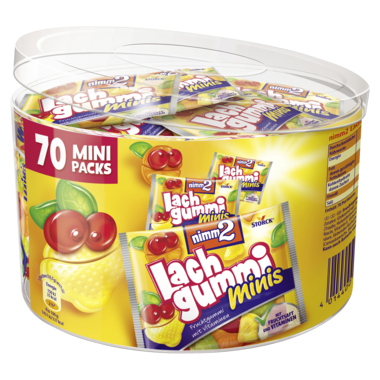 nimm2 Fruchtgummi Lachgummi minis 385595-00 70St