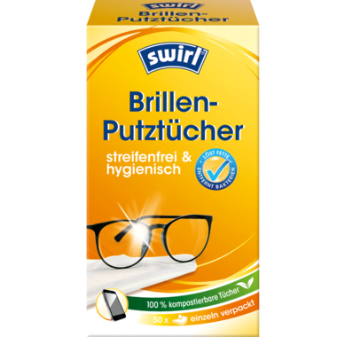 Swirl Brillen-Putztücher 172368 50St