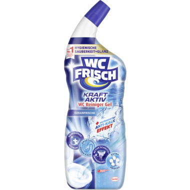 WC frisch WC Reiniger Kraft Aktiv W7CLO Ozeanfrische 750ml