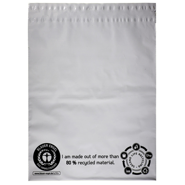 Versandtasche DEBAPOST Second life 395x465+70mm 500St
