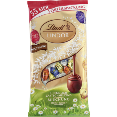 Lindt Eier Lindor 61303 sort 254g