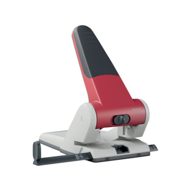 Leitz Registraturlocher 51800025 max. 65Blatt Aluminium rot