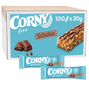 Corny Müsliriegel Free Schoko 3006068 20g 100St