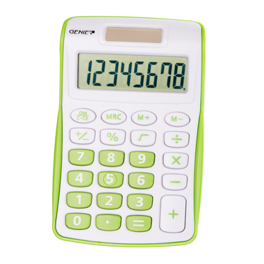 GENIE Taschenrechner 120 G 8stellig gn