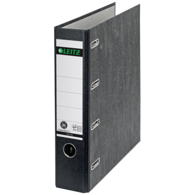 Leitz Doppelordner 10920000 2xDIN A5 quer 75mm Pappe schwarz