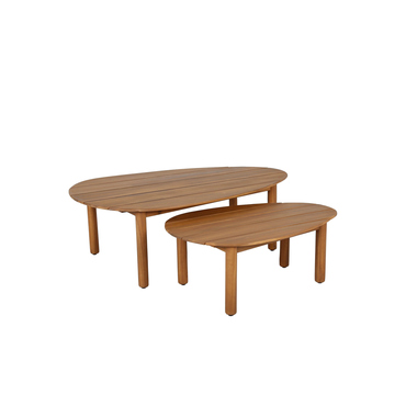 BEST Beistelltischset 524401 2tlg Akazie