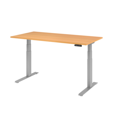 Hammerbacher Schreibtisch el 160x80cm si/buche