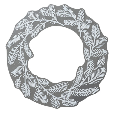 DECORIS Aufkleber Kranz 463479 ws