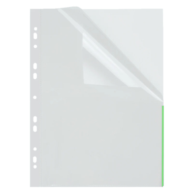 FolderSys Prospekthülle Index 46325-50 A4 gn 100St