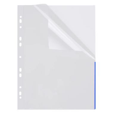 FolderSys Prospekthülle Index 46325-40 A4 bl 100St