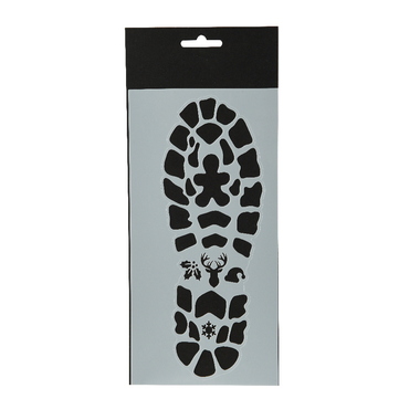 DECORIS Stempel Santas Fuß 729197 2St