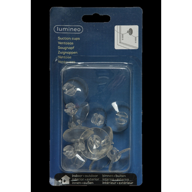 LUMINEO 485056 Lumineo Saugnapf 3,5cm 12St