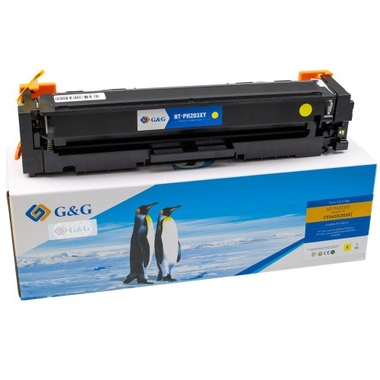 G&G Toner wie HP 203X/CF541X 2.500S y