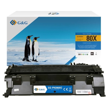 G&G NT-PH280XC G&G Toner 13683 wie HP CE505X bk