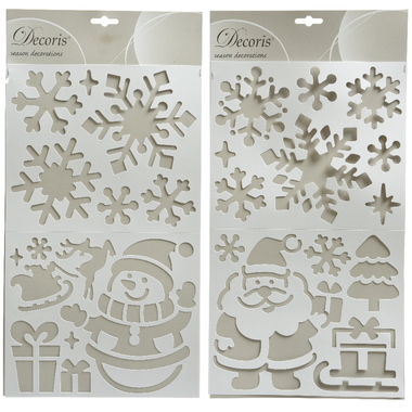 DECORIS Stempel Schneemann/Sterne 460132 2St