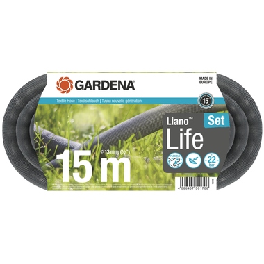 GARDENA Textilschlauch Liano Life 18445-20 15m
