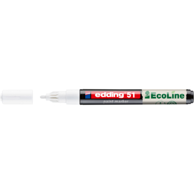edding Lackmarker EcoLine 4-51-049 rund 1-2mm ws