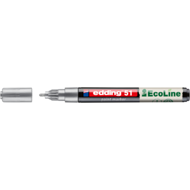 edding Lackmarker EcoLine 4-51-054 rund 1-2mm si