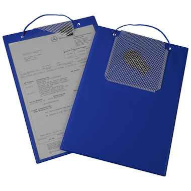 EICHNER Auftragstasche Plus 9015-00262 A4 blau 10 Stück