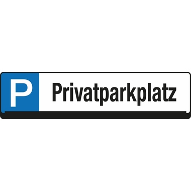 EICHNER Parkplatzschild 9219-00271 Privatparkplatz