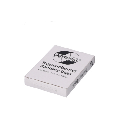 Hygienebeutel HDPE 80+70x250mm 30 Stück