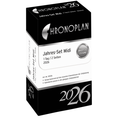 Chronoplan Jahresset 2026 50536 ws