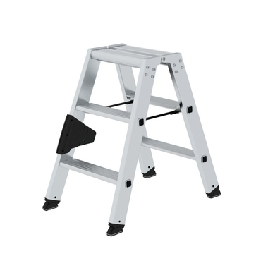 MUNK Stehleiter 40228 beidseitig 2x3Stufen