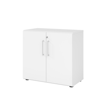 Hammerbacher Regal 2OH Türen ws/ws