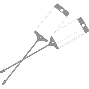 EICHNER Warenanhänger 9219-00779 neutral hgr 100St