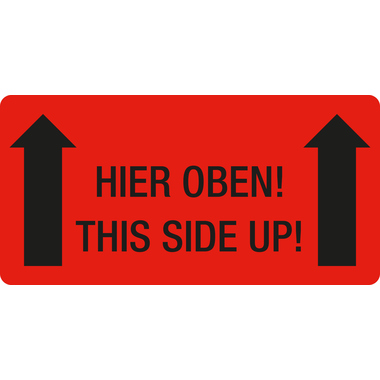 EICHNER Etikett 9220-00081-004 Hier oben 250St