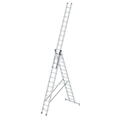 MUNK Mehrzweckleiter 11144 3tlg nivello-Traverse 3x13Sprossen