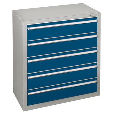 SCHULTE Schubladenblock 36285 110cm 5Schübe lgr/bl