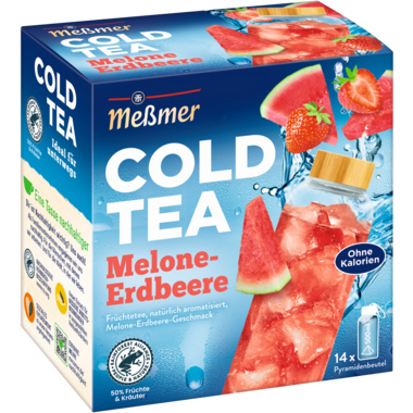 Meßmer Tee COLD TEA 105563 Erdbeere 14St