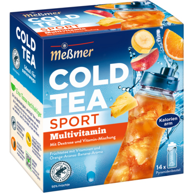 Meßmer Tee COLD TEA SPORT 108243 Multivitamin 14St