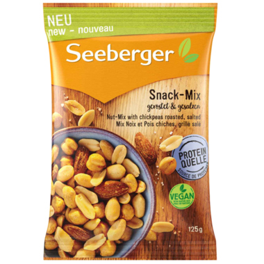 Seeberger Snack Mix 4627601 125g geröstet