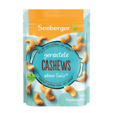 Seeberger Cashewkerne 1093901 150g geröstet