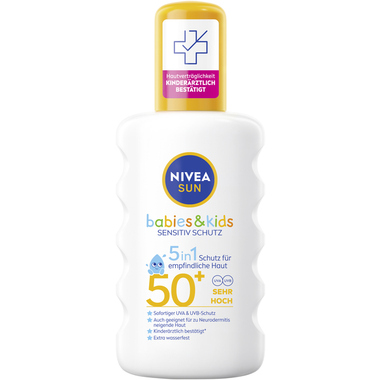 NIVEA SUN Sonnenschutzspray Kids 85847 LSF50+ 200ml