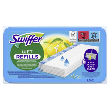 Swiffer 8700216717748 Bodentuch feucht Nachfüllsatz 12St