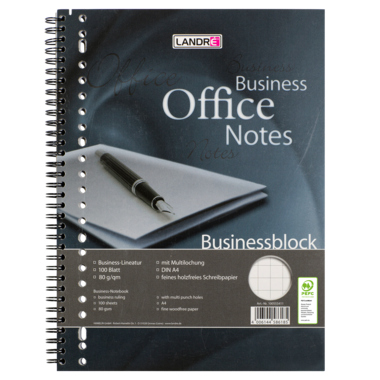 Landre Collegeblock Business 100555411 A4+ 100Bl kar