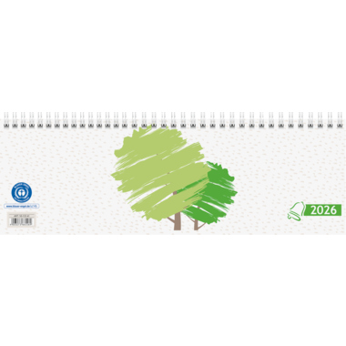Glocken Querkalender 2026 5072341806 29,7x10cm 1 Woche 2 Seiten 112S