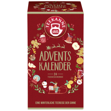 Teekanne 8086 Tee Adventskalender sort 24St