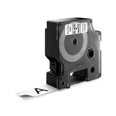 DYMO Schriftbandkassette D1 S0720830 19mmx7m schwarz auf weiß