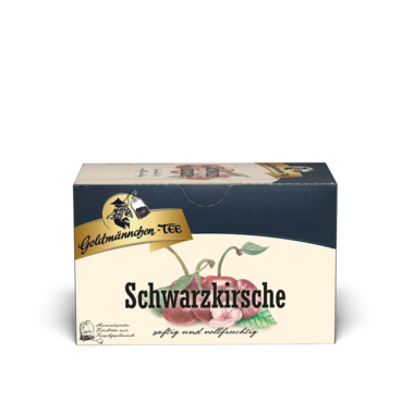 Goldmännchen Tee 4482 Schwarzkirsche 20 Stück