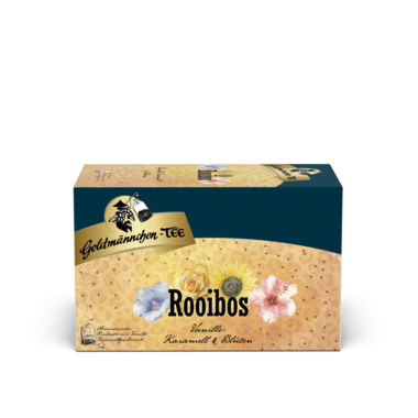Goldmännchen Tee 4483 Rooibos Vanille-Karamell 20 St./Pack.