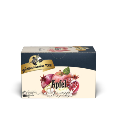 Goldmännchen Tee 4477 Apfel mit Granatapfel 20 Stück
